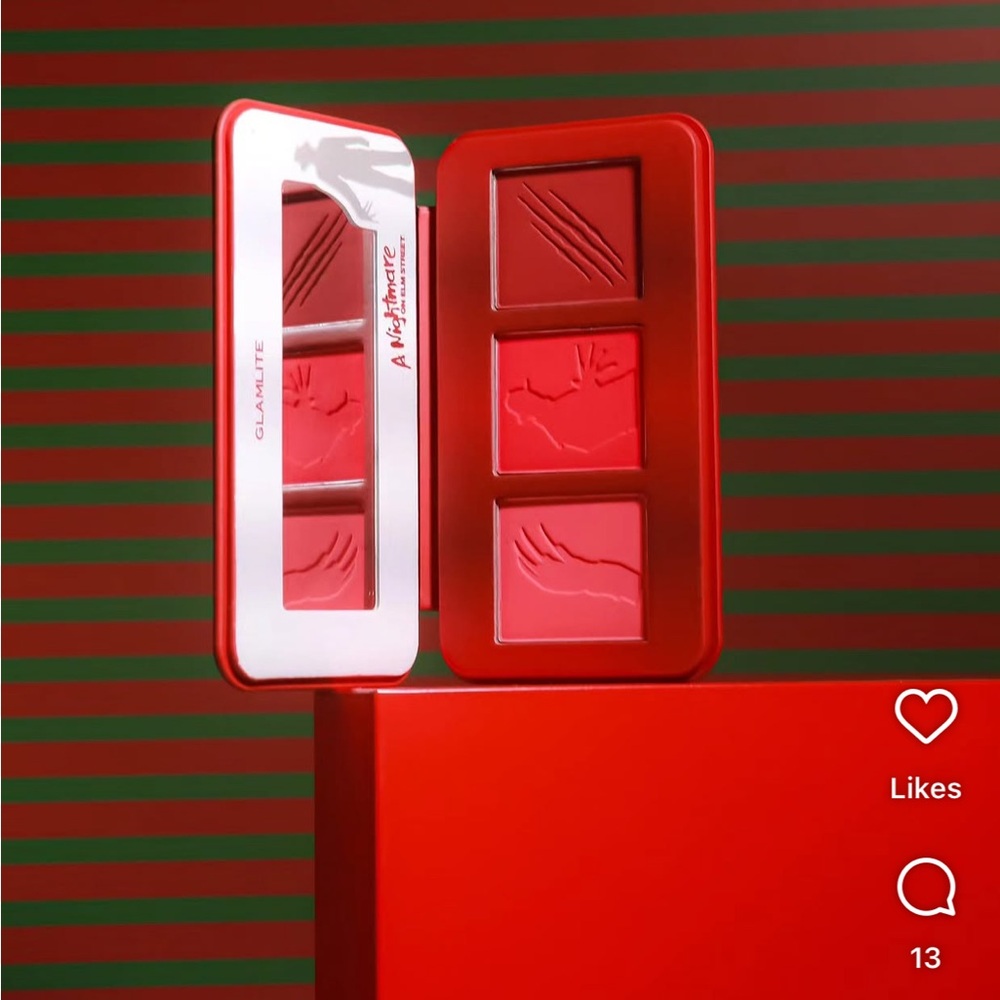 Glamlite x A Nightmare On Elm Street "Chest of Souls" Blush Trio